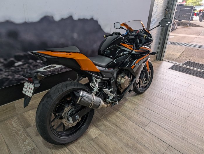 2017 Honda CBR500R BLACK/ORANGE