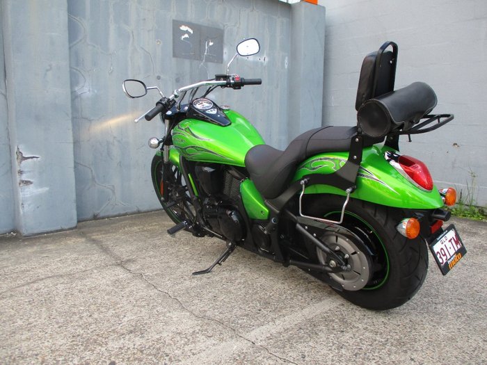 2014 Kawasaki VULCAN 900 CUSTOM GREEN