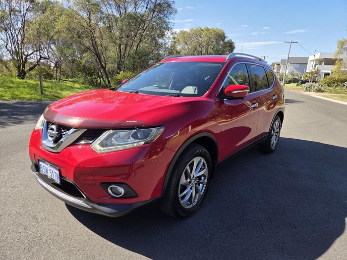 2014 Nissan X-TRAIL Ti T32 4X4 On Demand Burning Red
