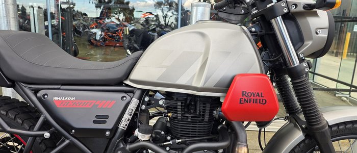 2022 Royal Enfield Scram 411 Base Scram 411 Grey