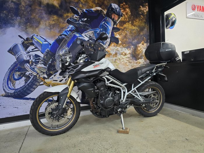 2011 Triumph TIGER 800 WHITE