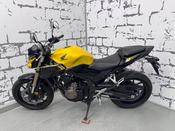 2023 Honda CB500F ABS (CB500FA) CB500 Yellow