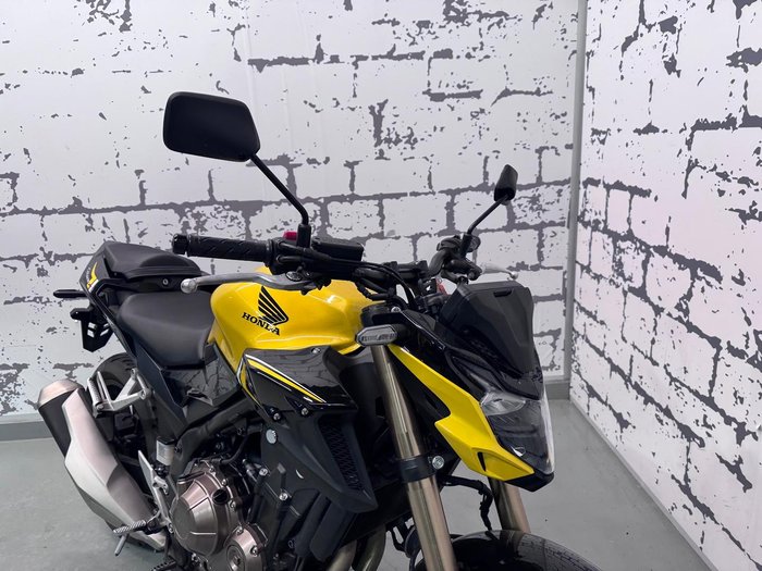 2023 Honda CB500F ABS (CB500FA) CB500 Yellow