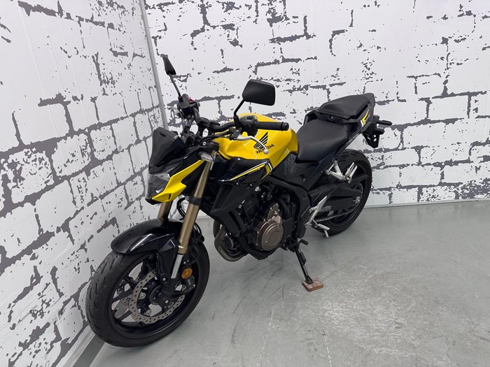 2023 Honda CB500F ABS (CB500FA) CB500 Yellow