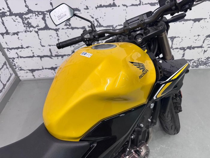 2023 Honda CB500F ABS (CB500FA) CB500 Yellow