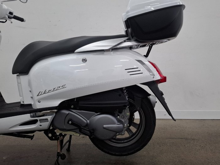 2026 Kymco 2026 Kymco 125CC LIKE 125 SCOOTER White