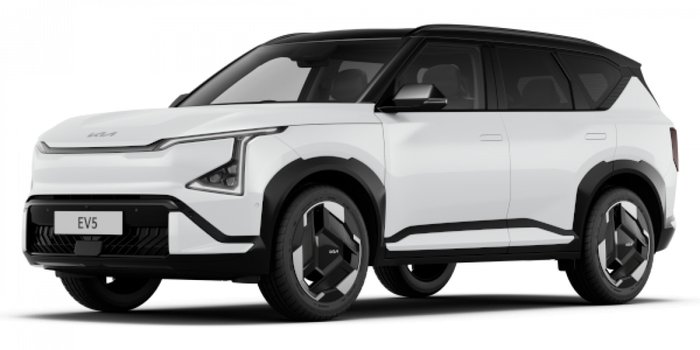 2026 Kia EV5 GT-Line OVc Snow White Pearl with Starry Night Black Roof