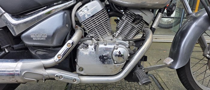 2012 Suzuki Intruder 250LC (VL250) Intruder Silver