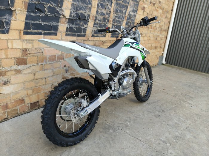 2027 KAWASAKI KLX140RL MINI BIKE WHITE