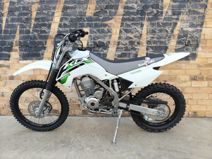 2027 KAWASAKI KLX140RL MINI BIKE WHITE