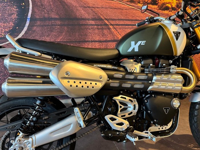 2026 Triumph Scrambler XE Scrambler White