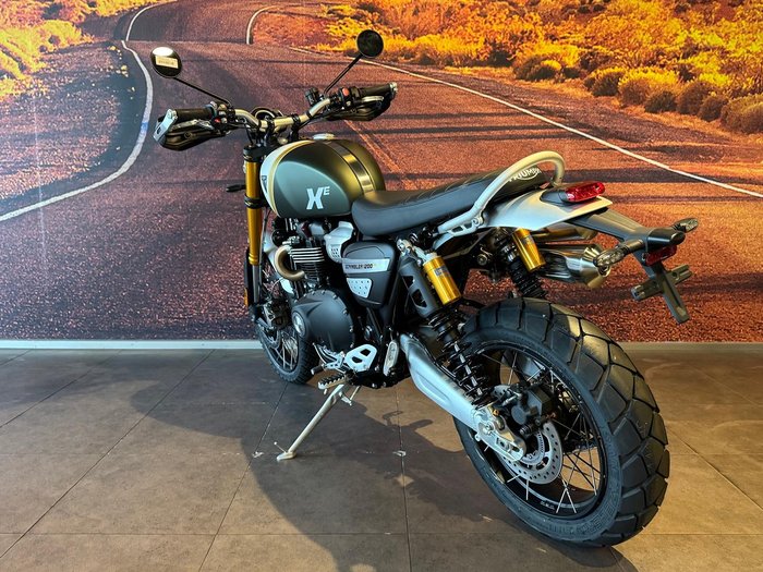 2026 Triumph Scrambler XE Scrambler White