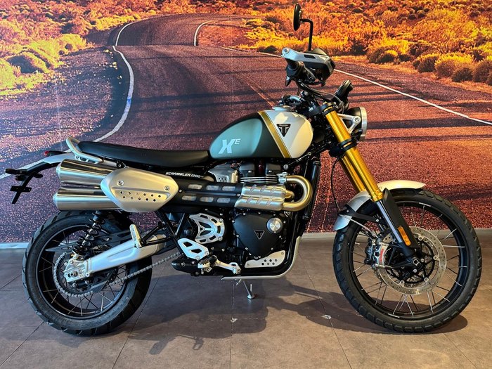 2026 Triumph Scrambler XE Scrambler White
