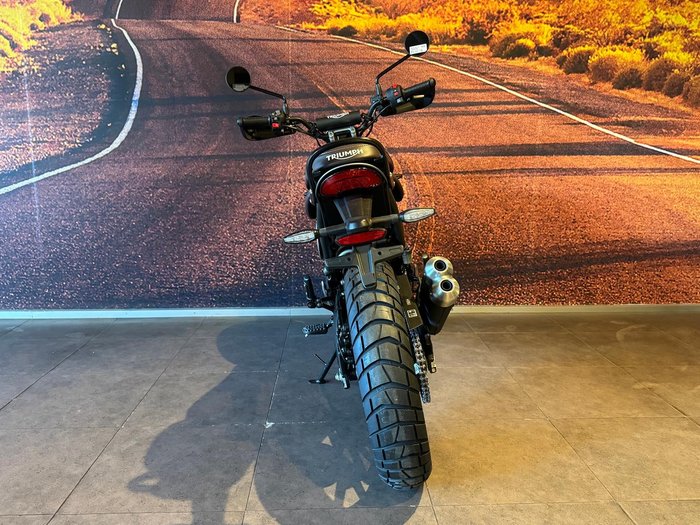 2025 Triumph Scrambler 400 X Scrambler Silver