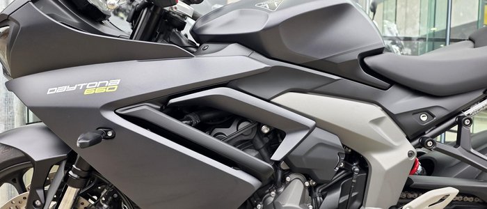 2024 Triumph Daytona 660 LAMS Daytona Grey