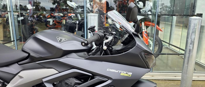 2024 Triumph Daytona 660 LAMS Daytona Grey