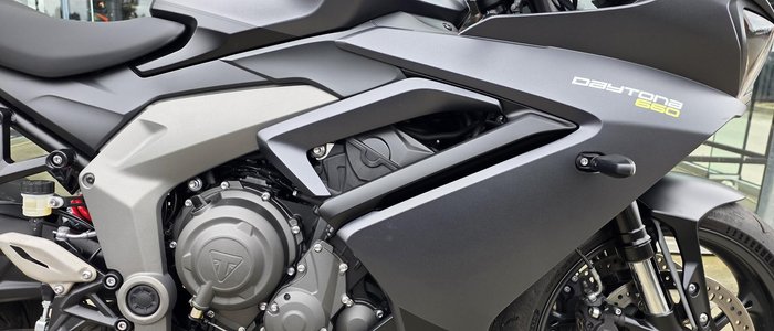 2024 Triumph Daytona 660 LAMS Daytona Grey
