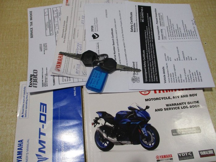 2025 Yamaha MT-03 (MT03LA) (ABS) Black