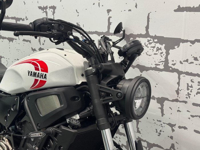 2024 Yamaha XSR700 (MTM660LA) XSR White