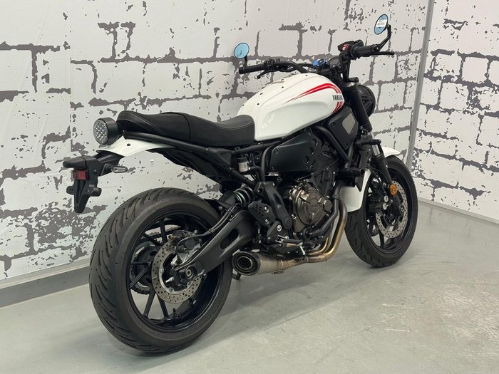 2024 Yamaha XSR700 (MTM660LA) XSR White