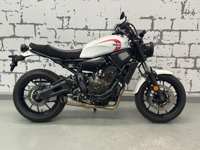 2024 Yamaha XSR700 (MTM660LA) XSR White