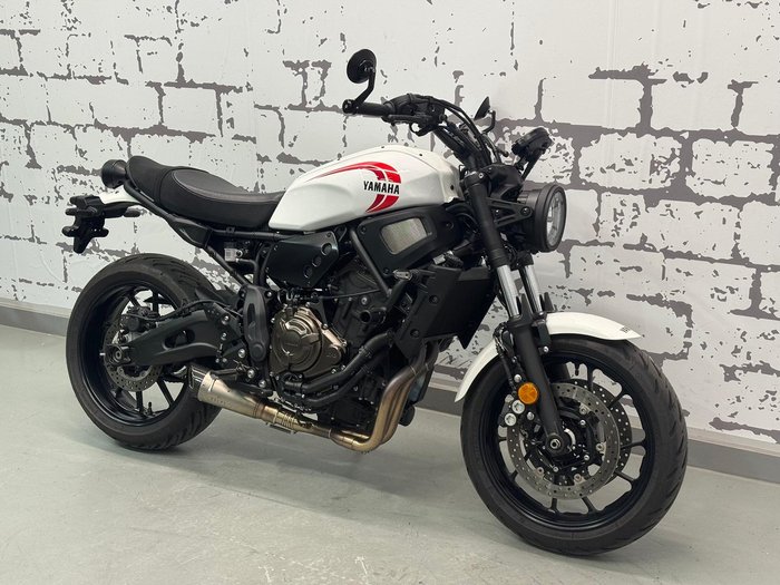 2024 Yamaha XSR700 (MTM660LA) XSR White
