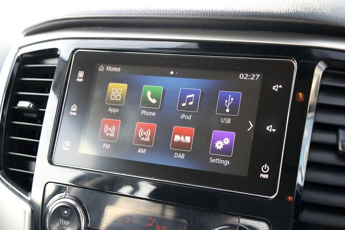 2019 Mitsubishi Triton GLX+ MR MY19 4X4 Dual Range White