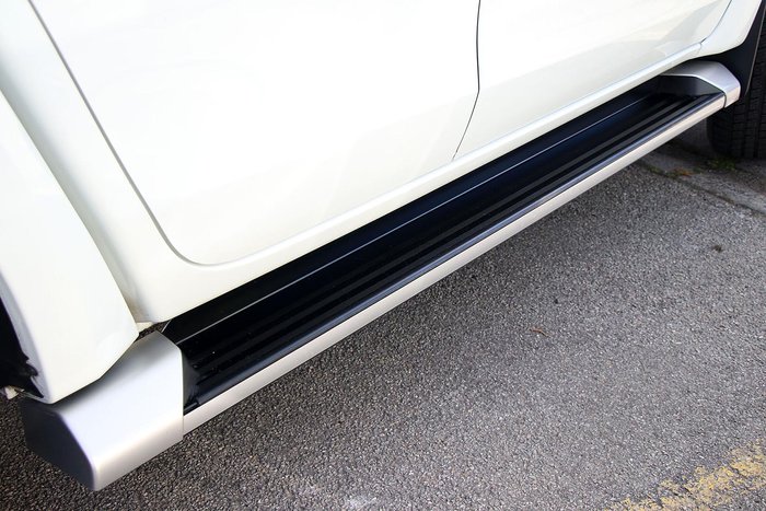 2019 Mitsubishi Triton GLX+ MR MY19 4X4 Dual Range White