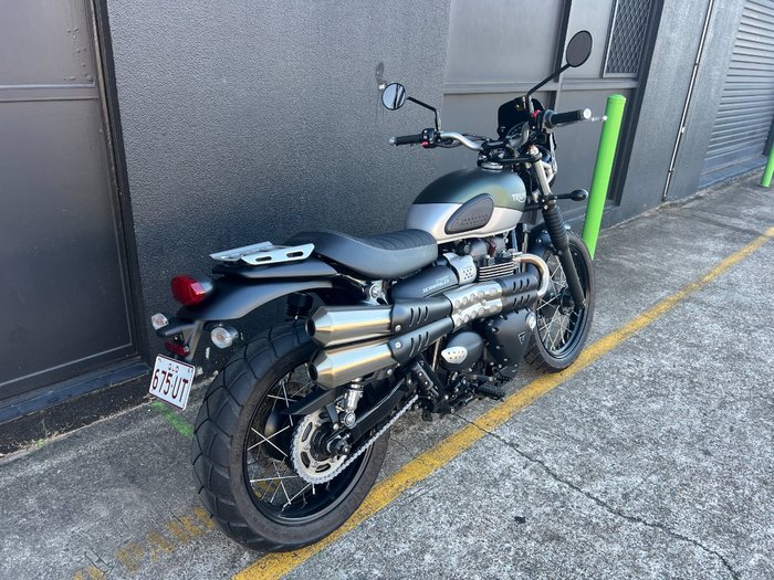 2021 Triumph STREET SCRAMBLER GREEN