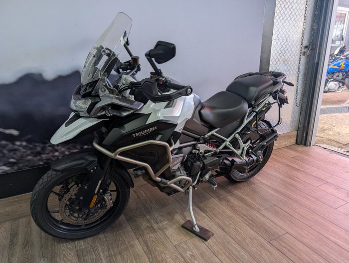 2023 Triumph TIGER 1200 GT EXPLORER WHITE