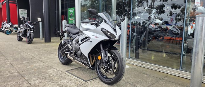 2024 Triumph Daytona 660 Daytona White