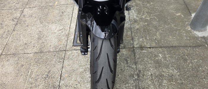 2024 Triumph Daytona 660 Daytona White