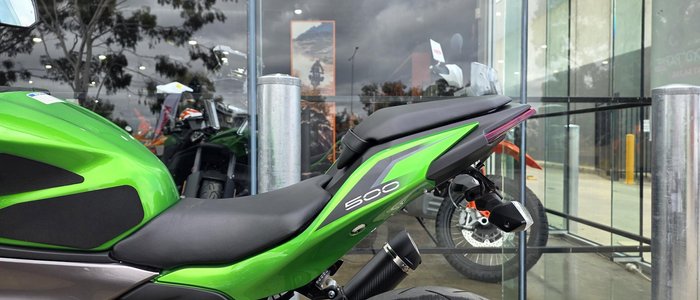 2025 Kawasaki Z500 (ER500) Z Green