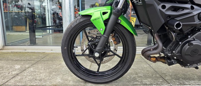 2025 Kawasaki Z500 (ER500) Z Green