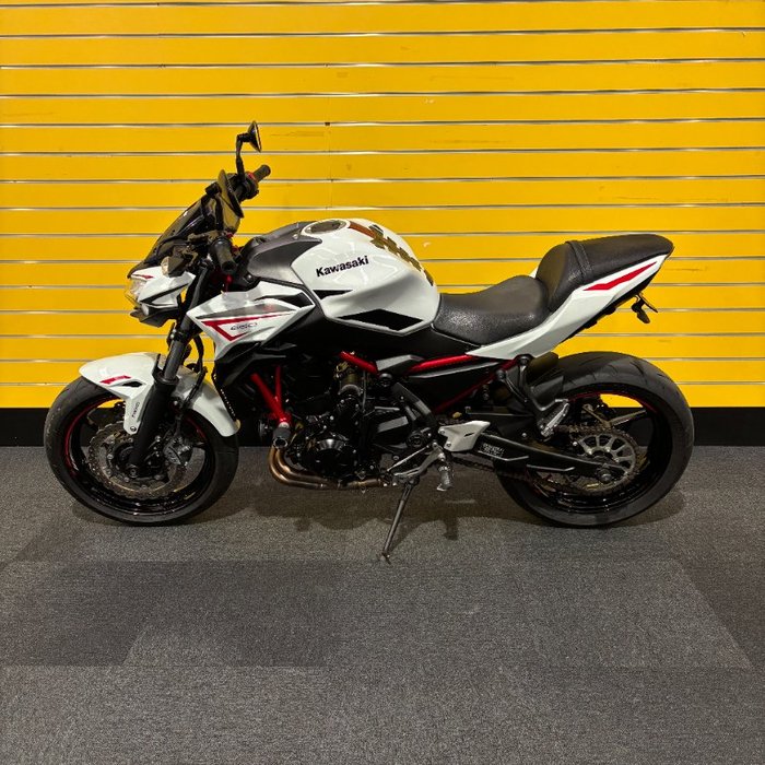 2021 Kawasaki Z650L (LAMS) White