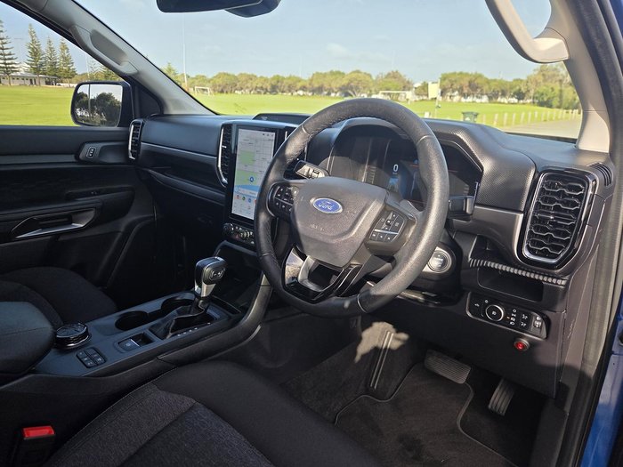 2023 Ford Ranger XLT MY22 4X4 Dual Range Blue Lightning
