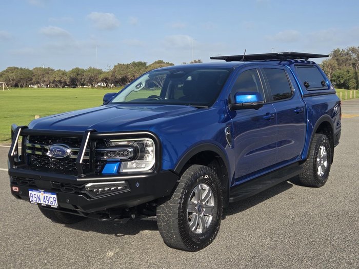 2023 Ford Ranger XLT MY22 4X4 Dual Range Blue Lightning