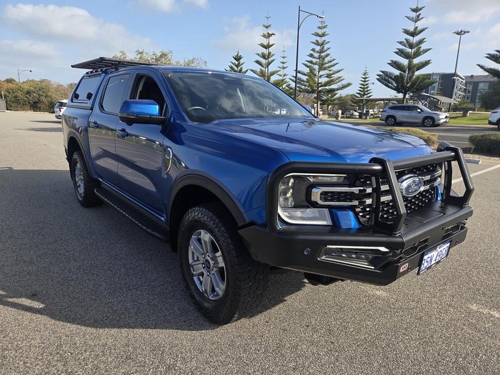 2023 Ford Ranger XLT MY22 4X4 Dual Range Blue Lightning