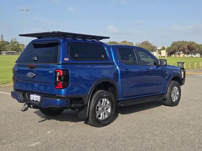 2023 Ford Ranger XLT MY22 4X4 Dual Range Blue Lightning