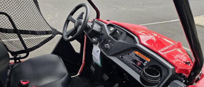 2026 Honda Pioneer 520-2 Pioneer Red