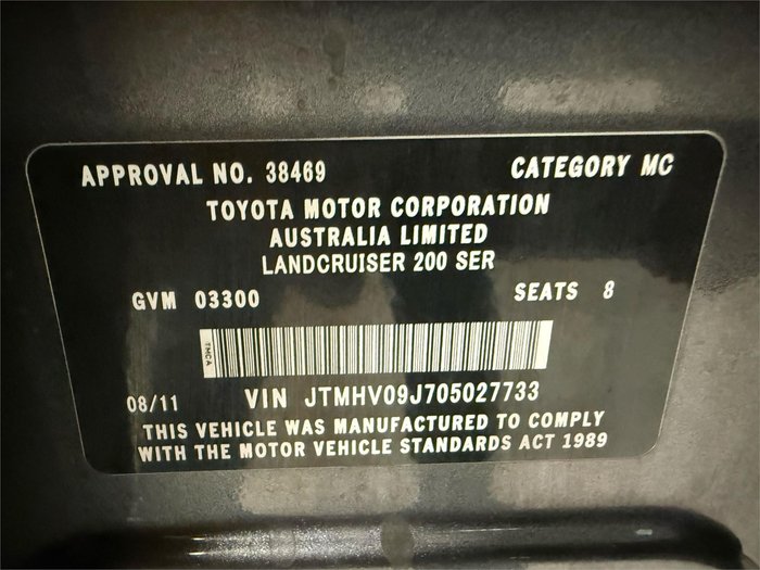2011 Toyota Landcruiser GXL