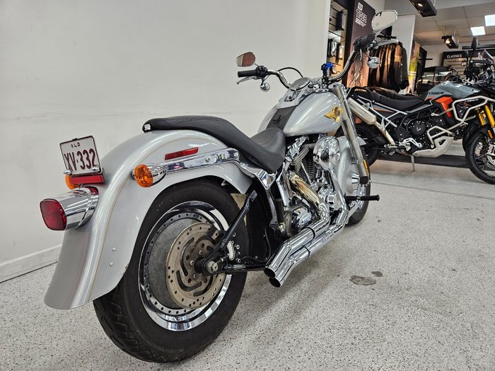 2005 Harley-davidson FLSTFI FAT BOY Silver