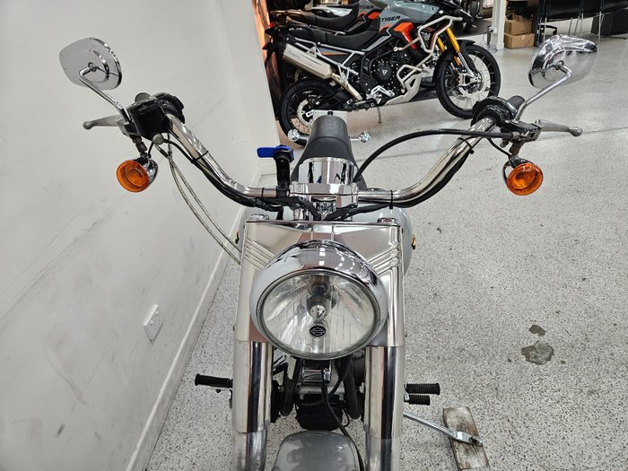 2005 Harley-davidson FLSTFI FAT BOY Silver