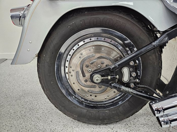 2005 Harley-davidson FLSTFI FAT BOY Silver