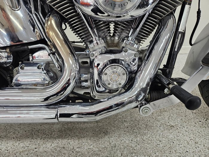2005 Harley-davidson FLSTFI FAT BOY Silver