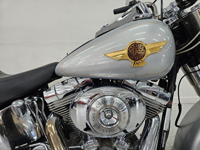 2005 Harley-davidson FLSTFI FAT BOY Silver