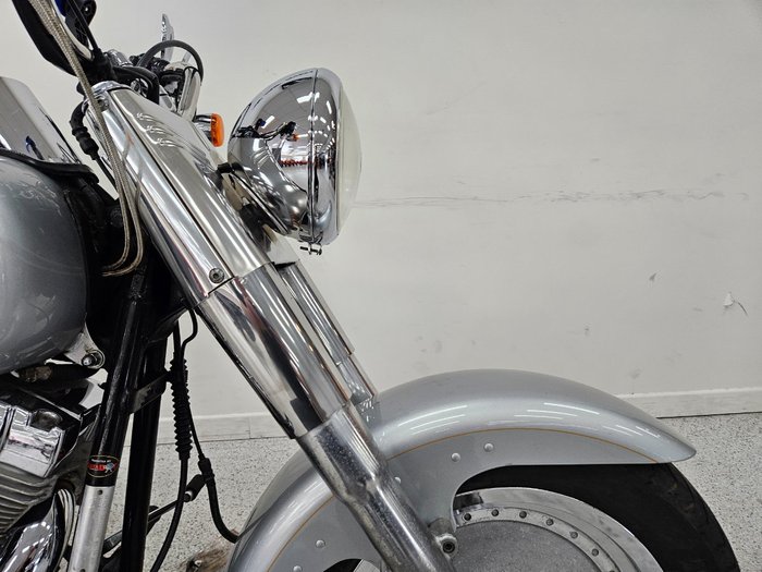 2005 Harley-davidson FLSTFI FAT BOY Silver