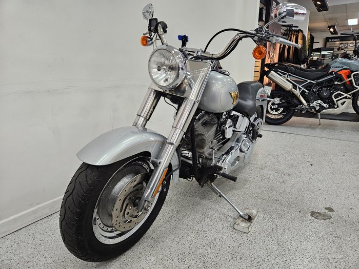 2005 Harley-davidson FLSTFI FAT BOY Silver