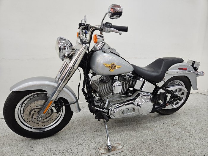 2005 Harley-davidson FLSTFI FAT BOY Silver
