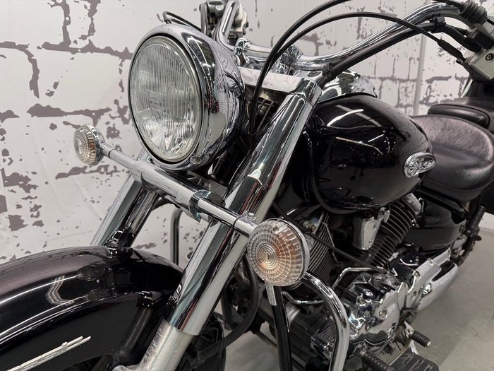 2007 Yamaha V-Star XVS1100A Classic V-Star Black